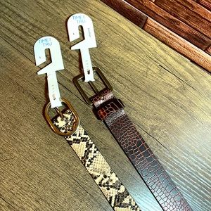 2 Belt Set NEW